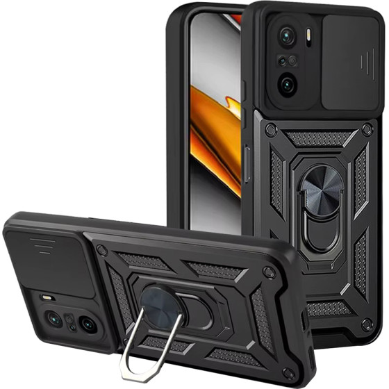 Techsuit - CamShield Series - Xiaomi Mi 11i / Poco F3 - Black