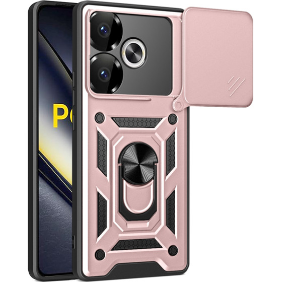 Techsuit - CamShield Series - Xiaomi Poco F6 - Rose Gold