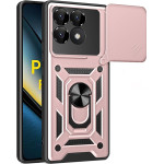 Techsuit - CamShield Series - Xiaomi Poco F6 Pro - Rose Gold