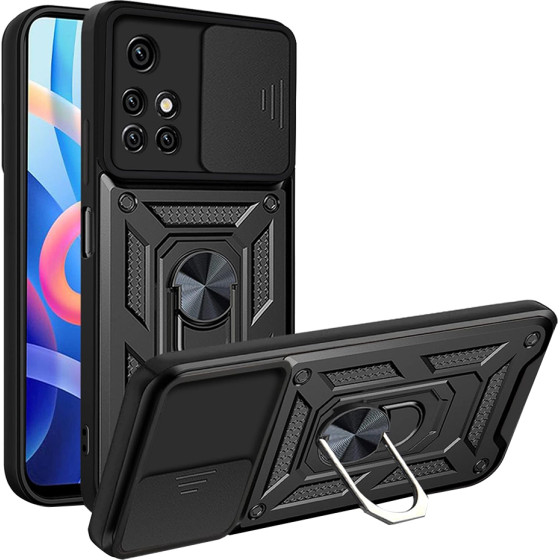 Techsuit - CamShield Series - Xiaomi Redmi 10 2021 / Redmi 10 2022 - Black