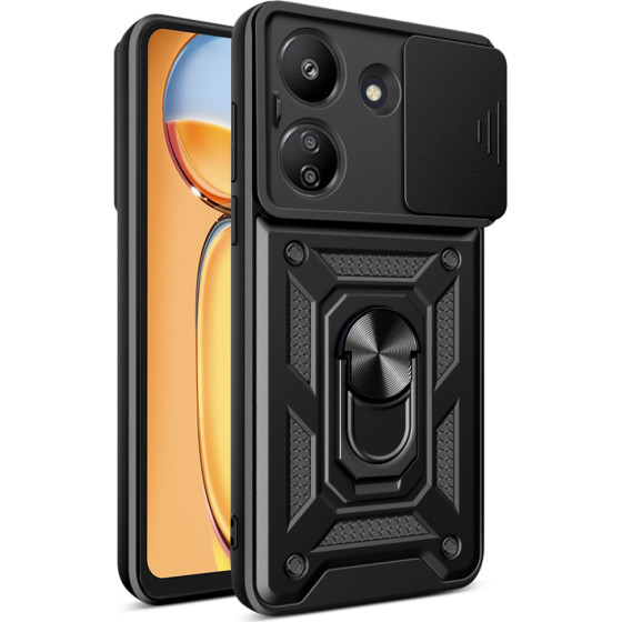 Techsuit - CamShield Series - Xiaomi Redmi 13C 4G / Poco C65 - Black