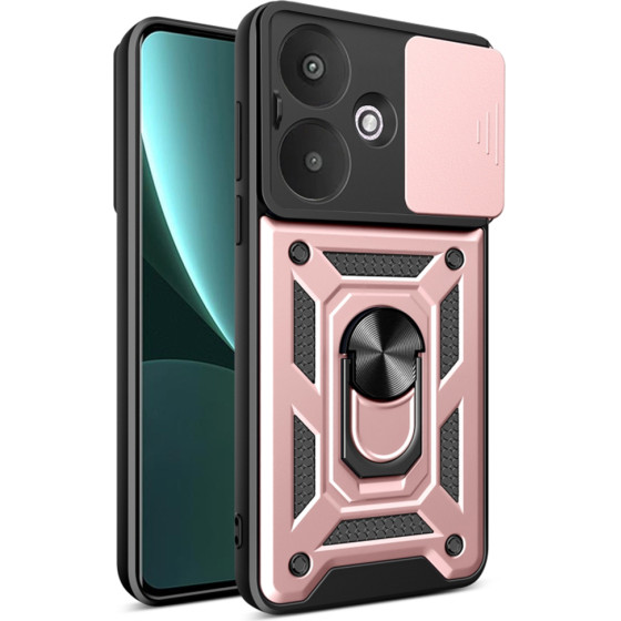 Techsuit - CamShield Series - Xiaomi Redmi 13C 5G - Rose Gold