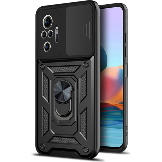 Techsuit - CamShield Series - Xiaomi Redmi Note 10 Pro / Note 10 Pro Max - Black