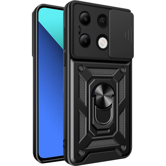 Techsuit - CamShield Series - Xiaomi Redmi Note 13 4G - Black