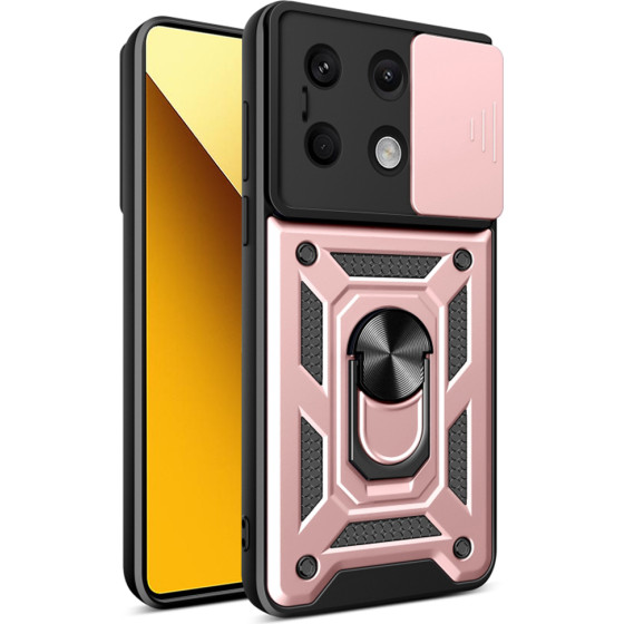 Techsuit - CamShield Series - Xiaomi Redmi Note 13 5G - Rose Gold