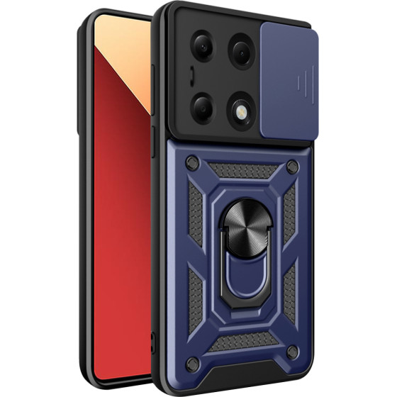 Techsuit - CamShield Series - Xiaomi Redmi Note 13 Pro 4G / Poco M6 Pro 4G - Blue