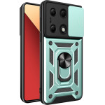 Techsuit - CamShield Series - Xiaomi Redmi Note 13 Pro 4G / Poco M6 Pro 4G - Green