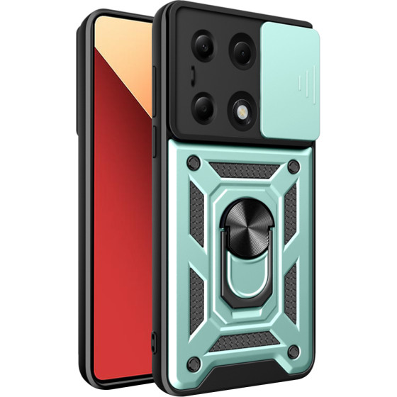 Techsuit - CamShield Series - Xiaomi Redmi Note 13 Pro 4G / Poco M6 Pro 4G - Green