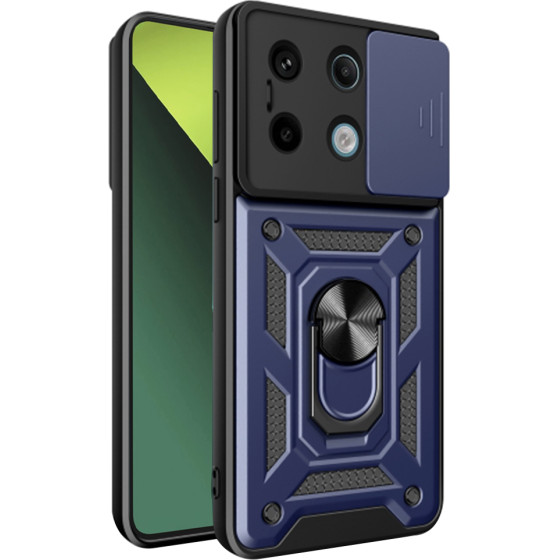 Techsuit - CamShield Series - Xiaomi Redmi Note 13 Pro 5G / Poco X6 - Blue