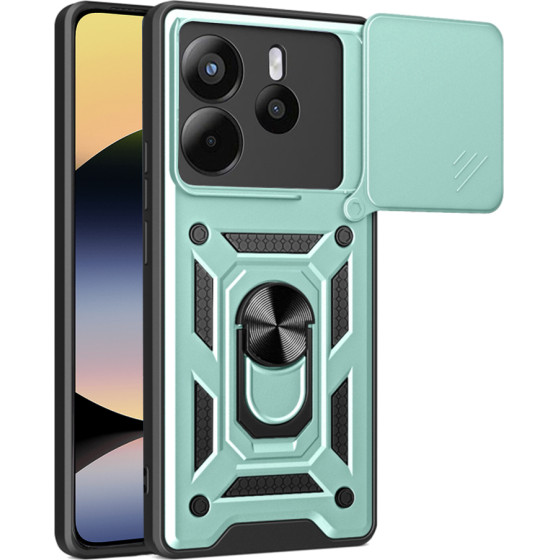 Techsuit - CamShield Series - Xiaomi Redmi Note 14 4G (164,84 x 78,15 x 8,16mm) - Green