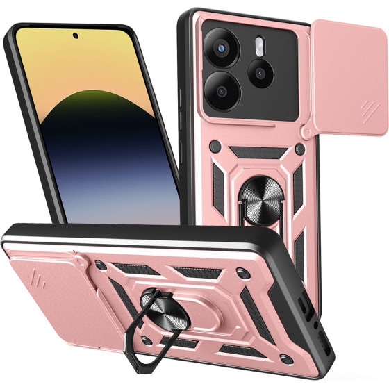 Techsuit - CamShield Series - Xiaomi Redmi Note 14 5G - Rose Gold