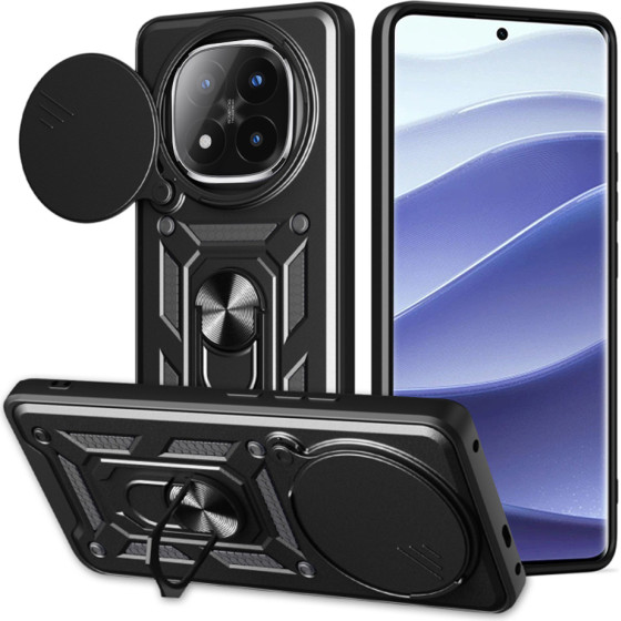 Techsuit - CamShield Series - Xiaomi Redmi Note 14 Pro+ 5G - Black