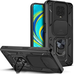 Techsuit - CamShield Series - Xiaomi Redmi Note 9S / Note 9 Pro / Note 9 Pro Max - Black