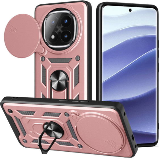 Techsuit - CamShield Series - Xiaomi Redmi Note 14 Pro+ 5G - Rose Gold