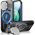 Techsuit - CamVault MagSafe - iPhone 12 / iPhone 12 Pro - Black