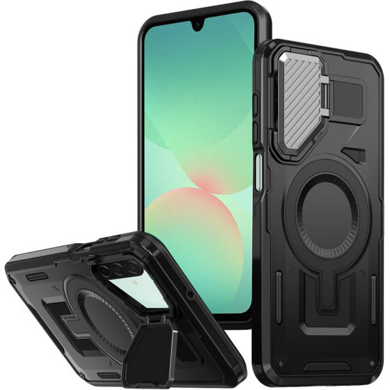 Techsuit - CamVault MagSafe - Samsung Galaxy A26 5G - Black