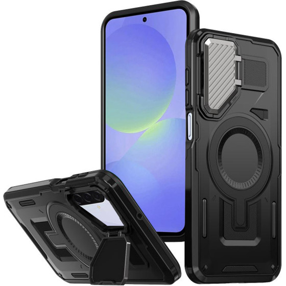 Techsuit - CamVault MagSafe - Samsung Galaxy A36 5G - Black