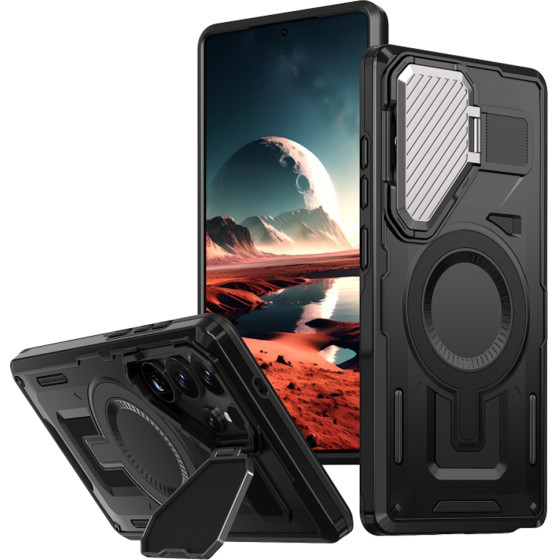 Techsuit - CamVault MagSafe - Samsung Galaxy S25 Ultra - Black