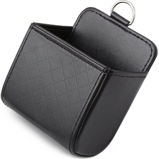 Techsuit - Car Organizer - Air Vent Storage Pocket for Small Objects - Black - (CO-P1)