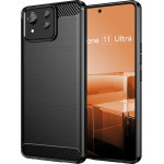 Techsuit - Carbon Silicone - Asus Zenfone 11 Ultra - Black