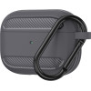 Techsuit - Carbon Silicone - for AirPods 3 - Gray