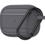 Techsuit - Carbon Silicone - for AirPods 3 - Gray