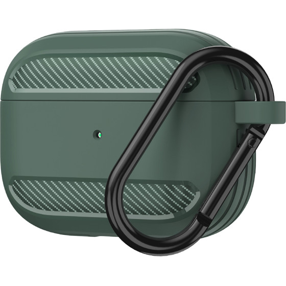 Techsuit - Carbon Silicone - for AirPods 3 - Green