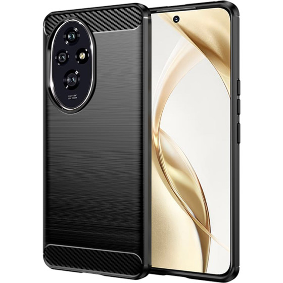 Techsuit - Carbon Silicone - Honor 200 - Black