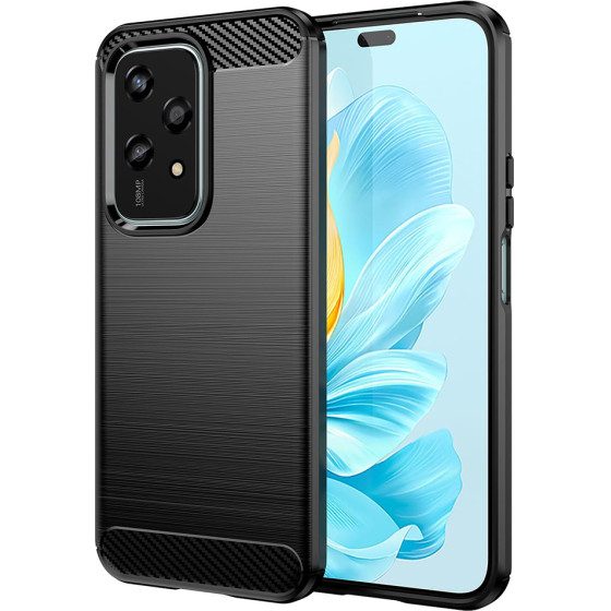Techsuit - Carbon Silicone - Honor 200 Lite - Black