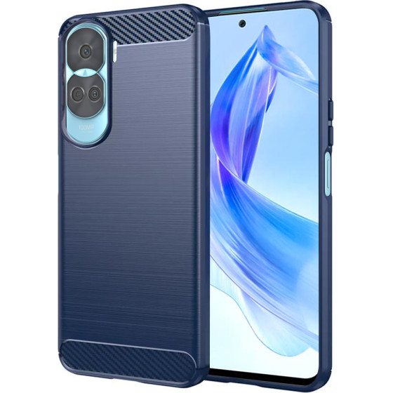 Techsuit - Carbon Silicone - Honor 90 Lite - Blue