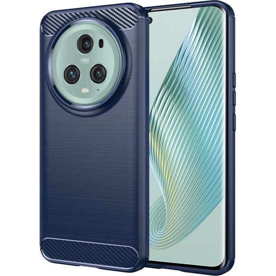 Techsuit - Carbon Silicone - Honor Magic5 Pro - Blue