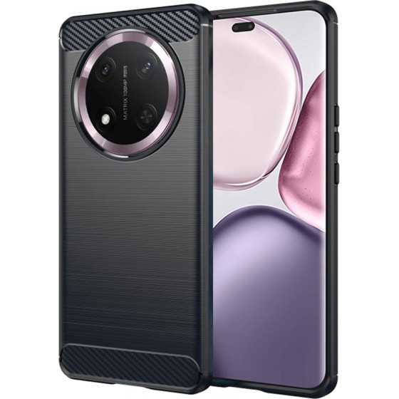 Techsuit - Carbon Silicone - Honor Magic7 Lite / X9c - Black