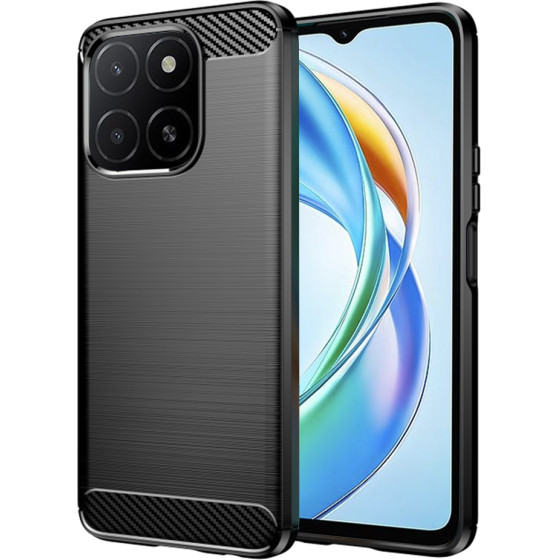 Techsuit - Carbon Silicone - Honor X5b - Black