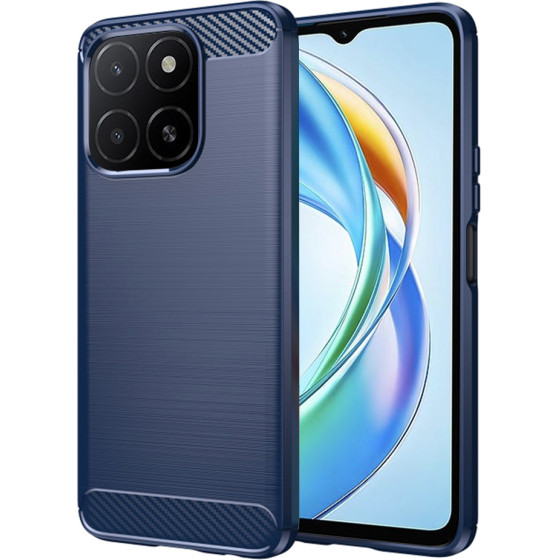 Techsuit - Carbon Silicone - Honor X5b - Blue
