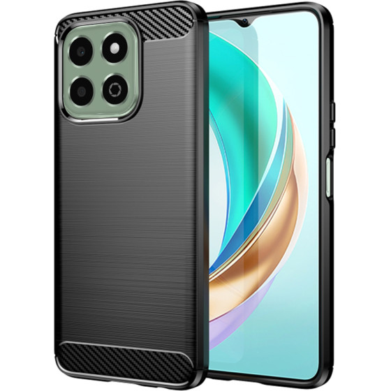 Techsuit - Carbon Silicone - Honor X6b - Black