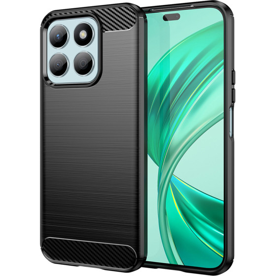Techsuit - Carbon Silicone - Honor X8b - Black