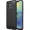 Techsuit - Carbon Silicone - Huawei Mate 20 Pro - Black