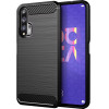 Techsuit - Carbon Silicone - Huawei nova 5T / Honor 20 - Black