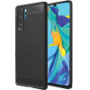 Techsuit - Carbon Silicone - Huawei P30 Pro / P30 Pro New Edition - Black