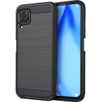 Techsuit - Carbon Silicone - Huawei P40 lite - Black