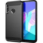 Techsuit - Carbon Silicone - Huawei P40 lite E - Black