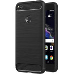 Techsuit - Carbon Silicone - Huawei P9 Lite 2017 / P8 Lite 2017 - Black