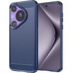 Techsuit - Carbon Silicone - Huawei Pura 70 Pro - Blue