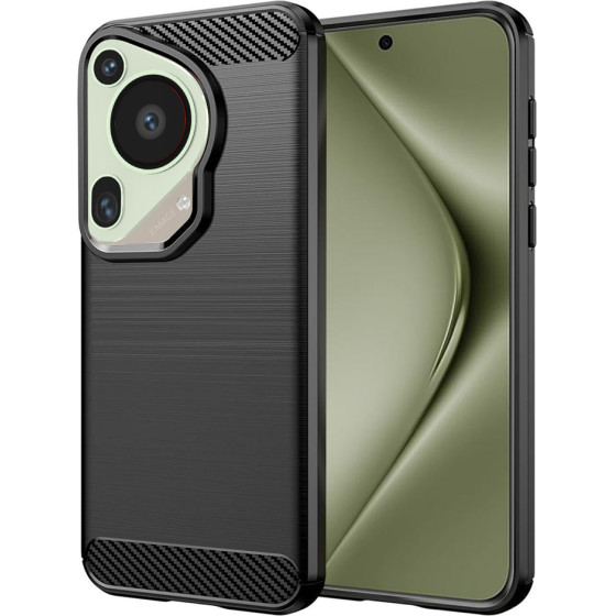 Techsuit - Carbon Silicone - Huawei Pura 70 Ultra - Black