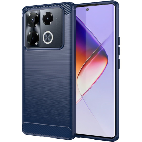 Techsuit - Carbon Silicone - Infinix Note 40 Pro+ - Blue