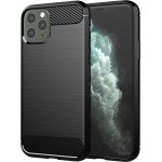 Techsuit - Carbon Silicone - iPhone 11 Pro Max - Black