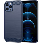 Techsuit - Carbon Silicone - iPhone 12 Pro Max - Blue