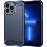 Techsuit - Carbon Silicone - iPhone 13 Pro Max - Blue