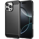Techsuit - Carbon Silicone - iPhone 16 Pro - Black