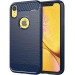 Techsuit - Carbon Silicone - iPhone XR - Blue
